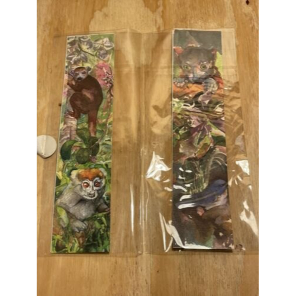 Lemur Conservation Foundation Bookmark Joe Santore Lemur Bookmarks 2013 (4 pack) - Picture 9 of 12